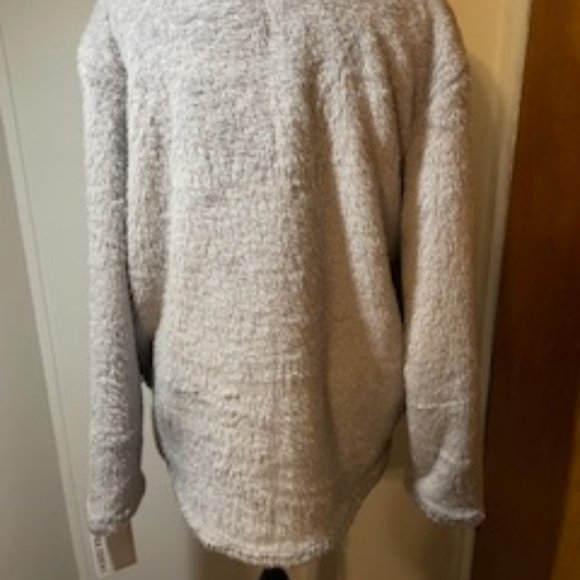 NWT, REAL ESSENTIALS SHERPA PULLOVER - Picture 3 of 6